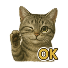 [LINEスタンプ] アメショのひとこと便り