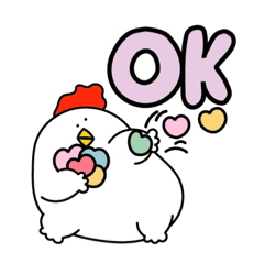 [LINEスタンプ] ミニなトリデブチ