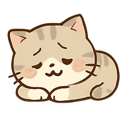 [LINEスタンプ] ゆるっと甘えんぼアメショ猫