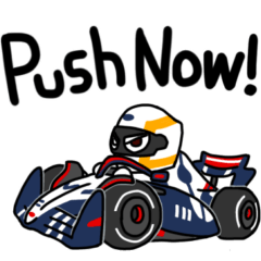 [LINEスタンプ] F1レーサー レース レーシングカー 車
