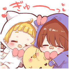 [LINEスタンプ] 猫耳フードのチビ7