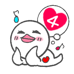 [LINEスタンプ] 推し活に励むクリオネのピポちゃん！