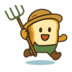 [LINEスタンプ] 食パン農家