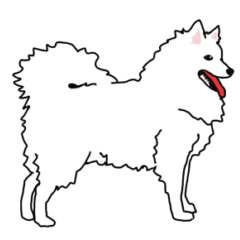 [LINEスタンプ] 日本スピッツのぶらん2