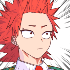 [LINEスタンプ] 切島くんと爆豪くん