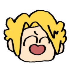 [LINEスタンプ] 上鳴の顔スタンプ