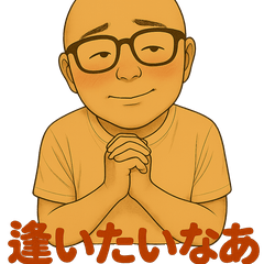 [LINEスタンプ] スキンヘッドの50歳のおっさん