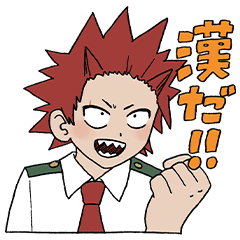 [LINEスタンプ] 僕のヒーローアカデミア【Tomo Okubo】