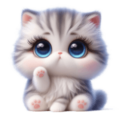 [LINEスタンプ] ペルシャ猫 無実の顔