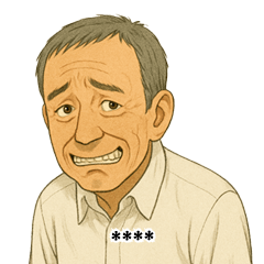 [LINEスタンプ] 疲れたおじさん カスタム1