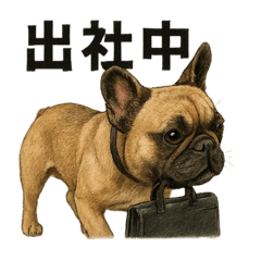 [LINEスタンプ] リアルすぎ！フレンチブルドッグのLINE