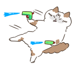[LINEスタンプ] たたかうまろ