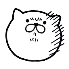 [LINEスタンプ] つかいやすいねこです。リプライ