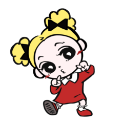 [LINEスタンプ] ぷぅちゃんの挨拶スタンプ