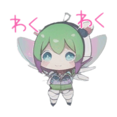 [LINEスタンプ] 妖精風リアクションスタンプ