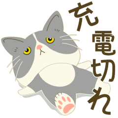 [LINEスタンプ] 五月病絶賛こじらせ中！【ハチワレコンビ】