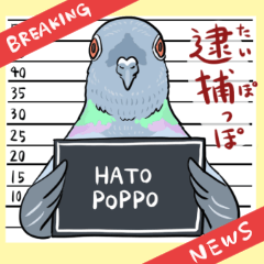 [LINEスタンプ] 速報！いきものニューススタンプ