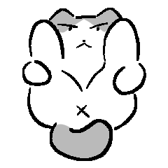 [LINEスタンプ] ハチワレ☆スタンプ2