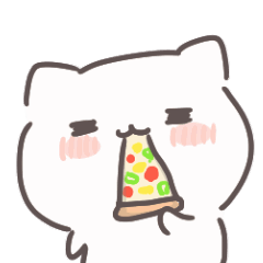 [LINEスタンプ] 動く！ネコさんはぴょこぴょこする。