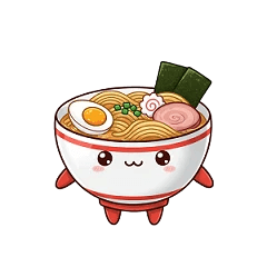 [LINEスタンプ] いただきます！グルメキャラクターズ