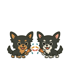 [LINEスタンプ] チワワのくーみみ1