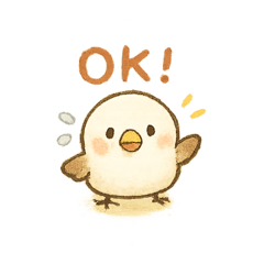 [LINEスタンプ] ことりの気持ち