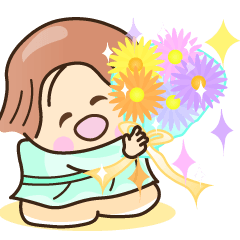 [LINEスタンプ] ☆元気で笑顔☆敬語スタンプ