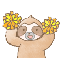 [LINEスタンプ] 癒しのナマケモノスタンプ2