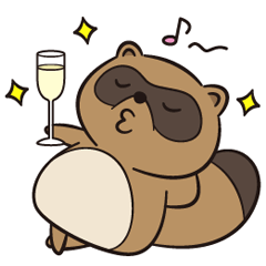 [LINEスタンプ] タヌキの「たぬ」クセつよ編