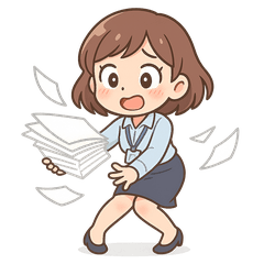 [LINEスタンプ] ドジなOLの毎日