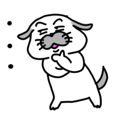 [LINEスタンプ] 犬！毎日が楽しい犬！