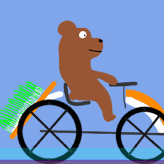 [LINEスタンプ] 働く車と働くクマ(アグリVer.2 田植え)