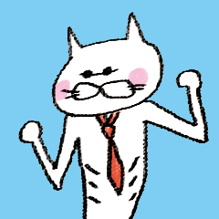 [LINEスタンプ] 細野ネコぞう（中国語編）