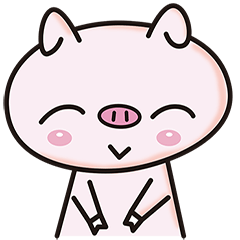 [LINEスタンプ] オダボンのかわいいブタのスタンプ2