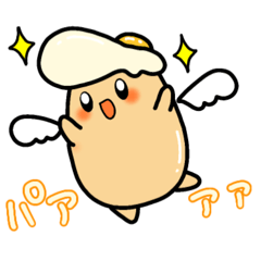 [LINEスタンプ] たまごばんちょー日常会話②
