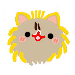 [LINEスタンプ] 私はオレンジちゃんでーす。