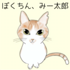 [LINEスタンプ] ぼくちん、みー太郎