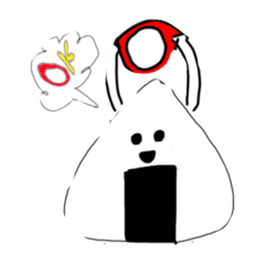 [LINEスタンプ] 可愛いおにぎりスタンプ16