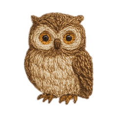 [LINEスタンプ] 刺繍のどうぶつたち
