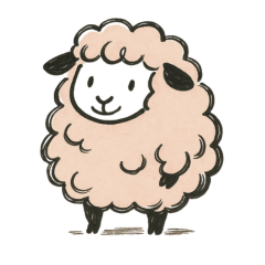 [LINEスタンプ] ほんわかひつじのやさしい日常