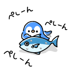 [LINEスタンプ] 自由な気ままペンさん