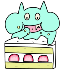 [LINEスタンプ] よく食べる天ちゃん