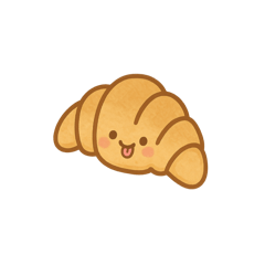 [LINEスタンプ] ミルクキャラメルロールケーキスタンプ