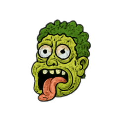 [LINEスタンプ] ゾンビフェイスホラーズ