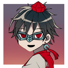 [LINEスタンプ] 足許より烏が断つ