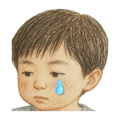 [LINEスタンプ] 悲しい僕の画像（メイン）