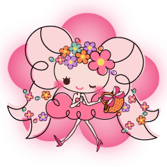 [LINEスタンプ] 恋するリボンちゃん♡ももいろの日常 2