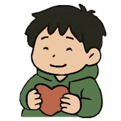 [LINEスタンプ] まったりミロ – のんびり癒し系ボーイ