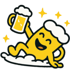 [LINEスタンプ] ビントとジョッキーノの酒飲みスタンプ