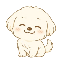 [LINEスタンプ] マルチーズくん